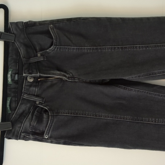 Wild Fable x Target Charcoal Denim Wide Leg Flare Jeans Back To School Sz 0 - Picture 2 of 7